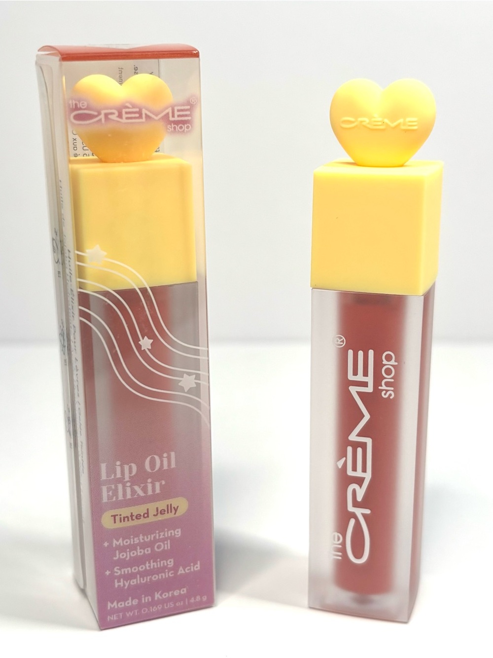 5/$22 Crème Shop Lip Oil Elixir in Shade “Auburn Era”